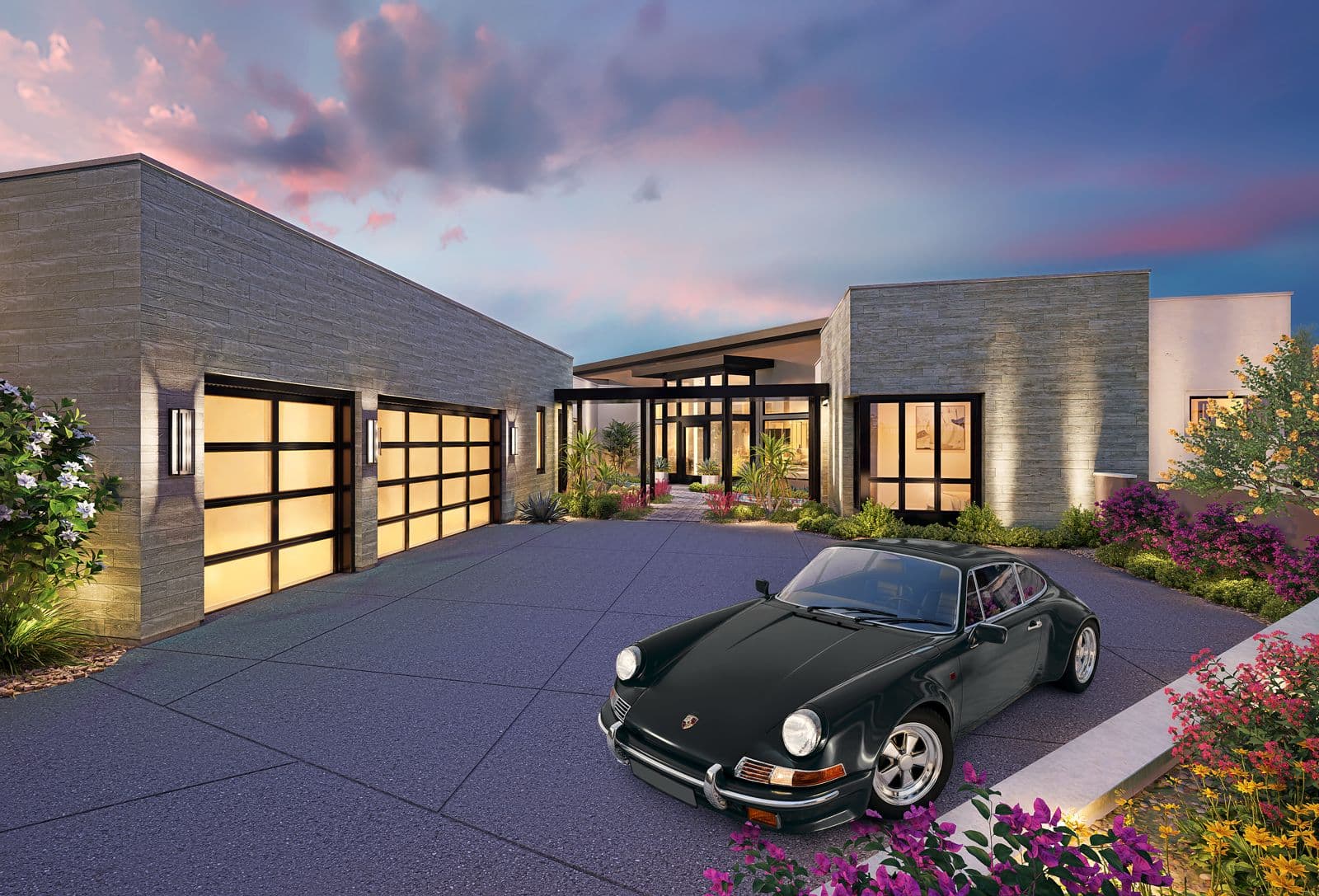 8 Canyon Creek Exterior Night