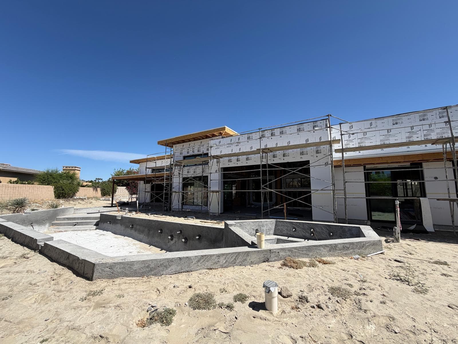 Construction progress April 2026 - photo 3
