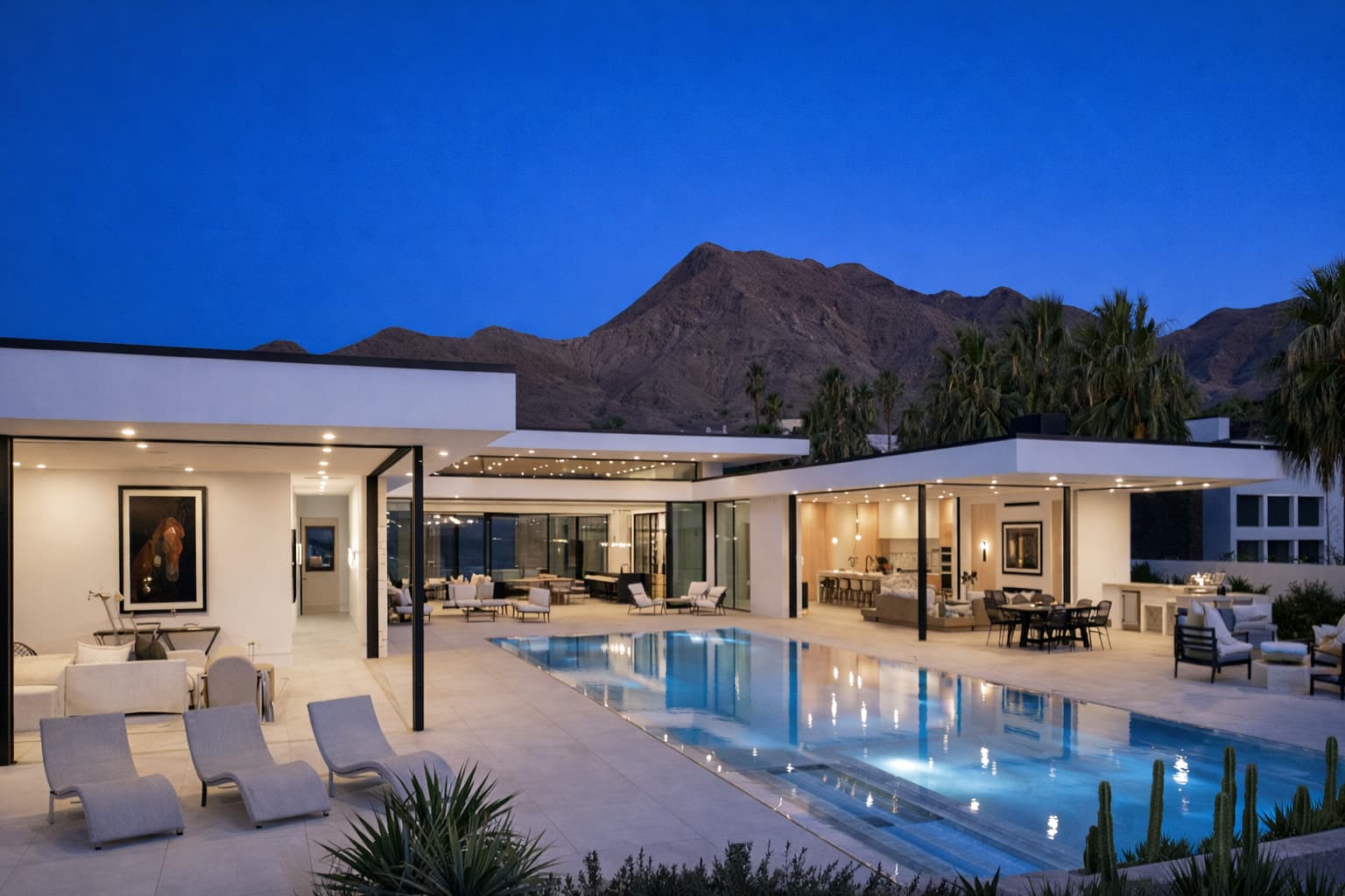 Arriving in Palm Springs