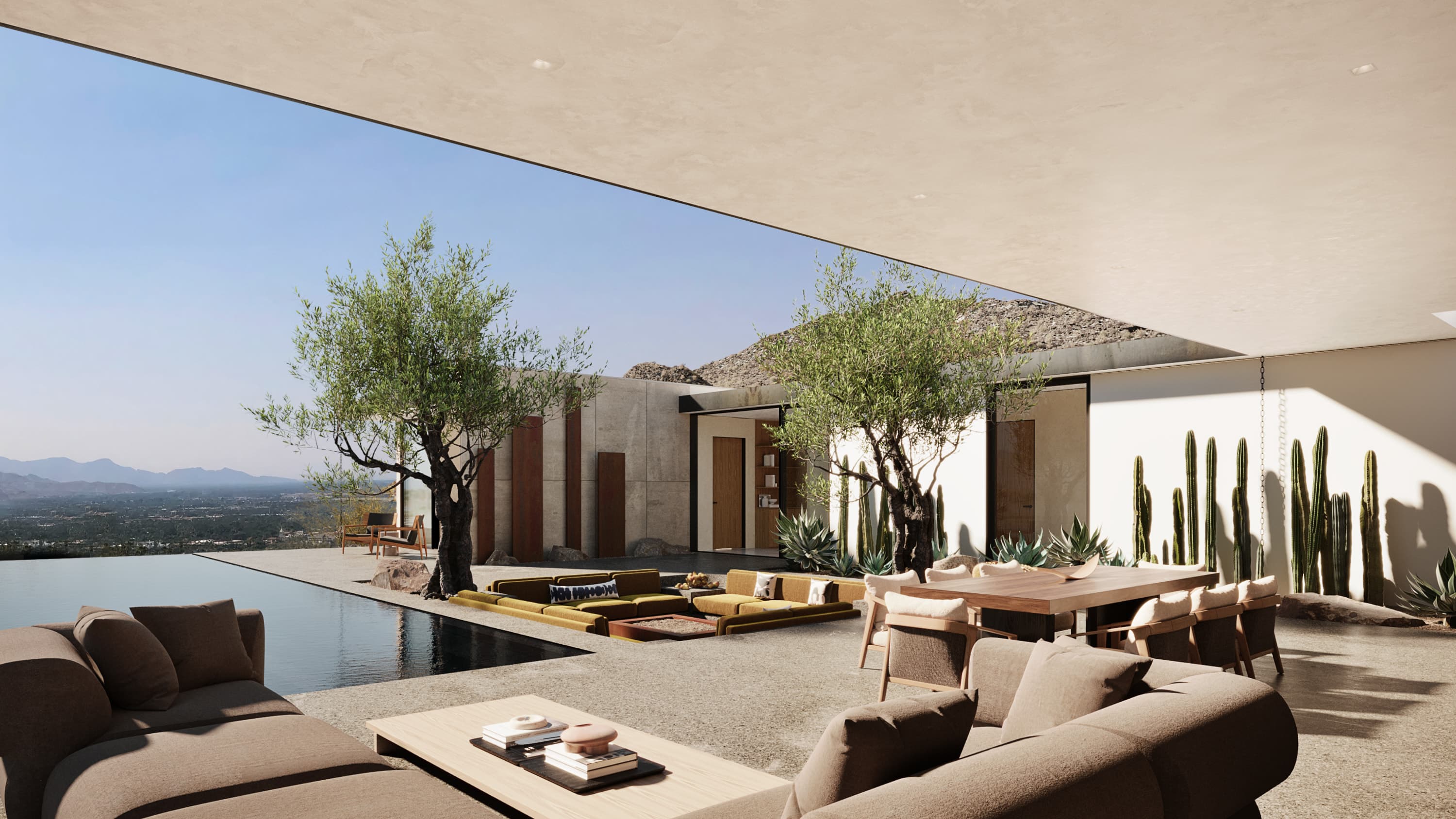 The Amana Exterior Pool